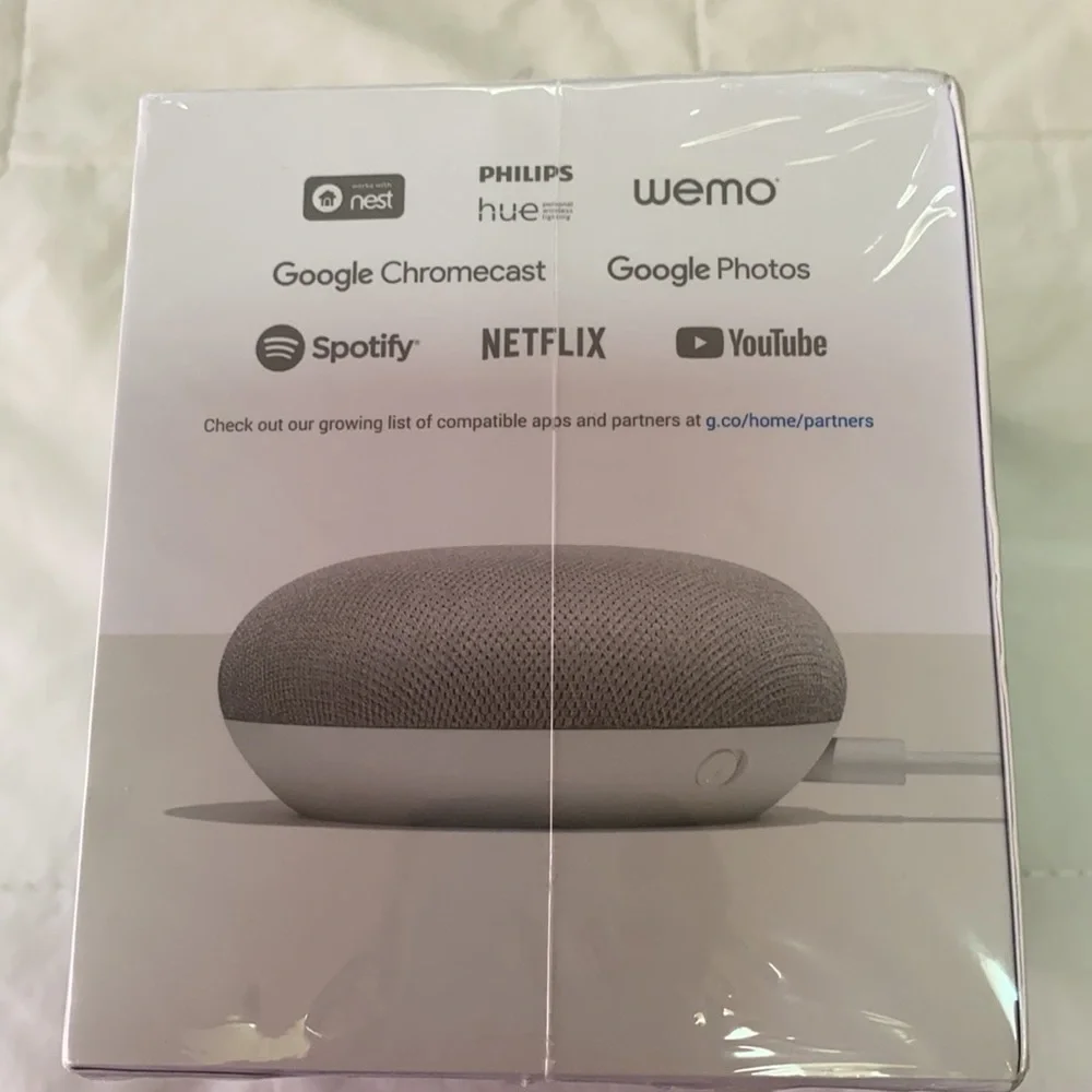 Still in sealed package! Google Home Mini